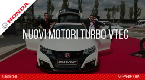Nuovi motori Honda Turbo VTEC